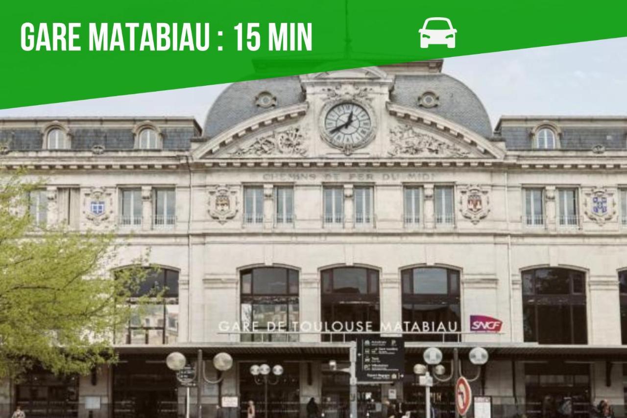 Expat Renting - Le Boheme Zen - Proche Airbus Colomiers Exterior foto